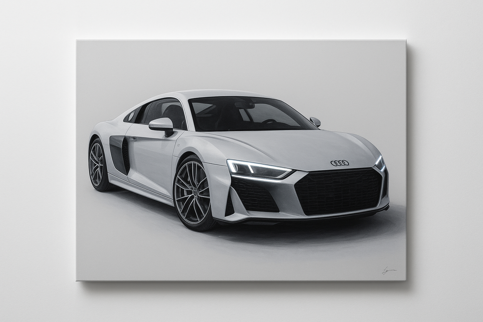 لوحة واحدة، مئات الرسائل الصامتة